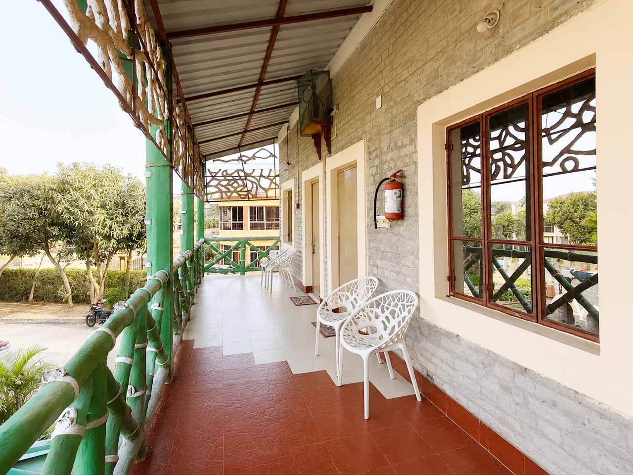 Standard AC Room with Communal Balcony